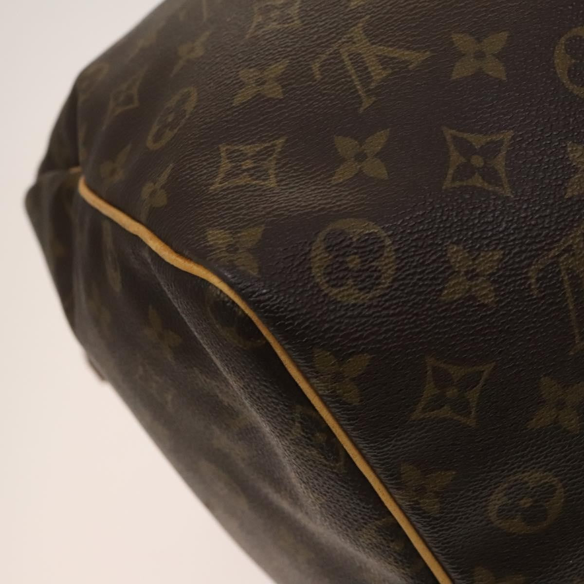 Louis Vuitton Keepall Bag Monogram Canvas Brown Canvas Travel Bag