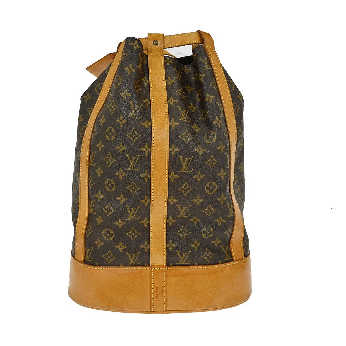 Louis Vuitton Randonnee Backpack Monogram Canvas Brown Canvas Shoulder Bag