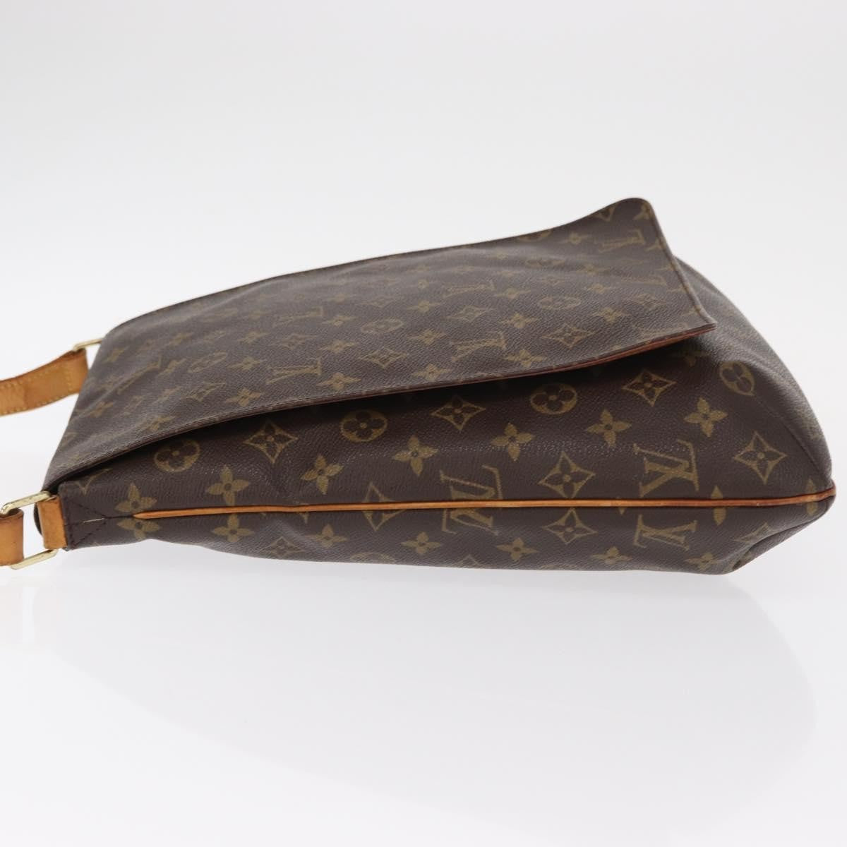 Louis Vuitton Musette Salsa Handbag Monogram Canvas Brown Canvas Shoulder Bag