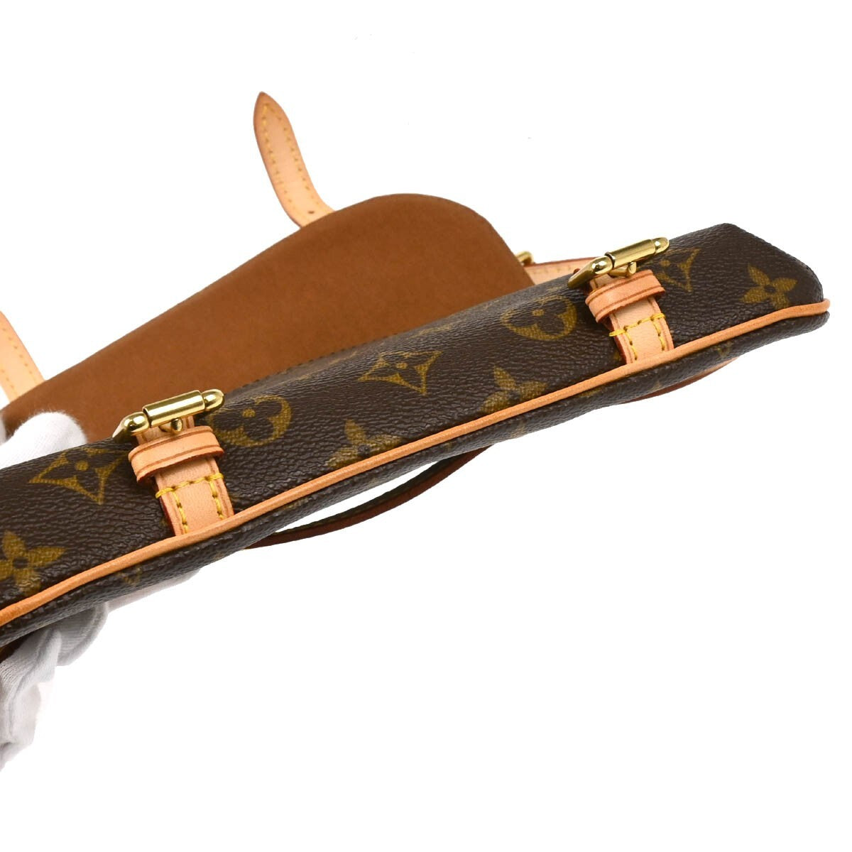 Louis Vuitton Marelle Waist Bag Monogram Canvas Brown Canvas Clutche & Pouche Bag