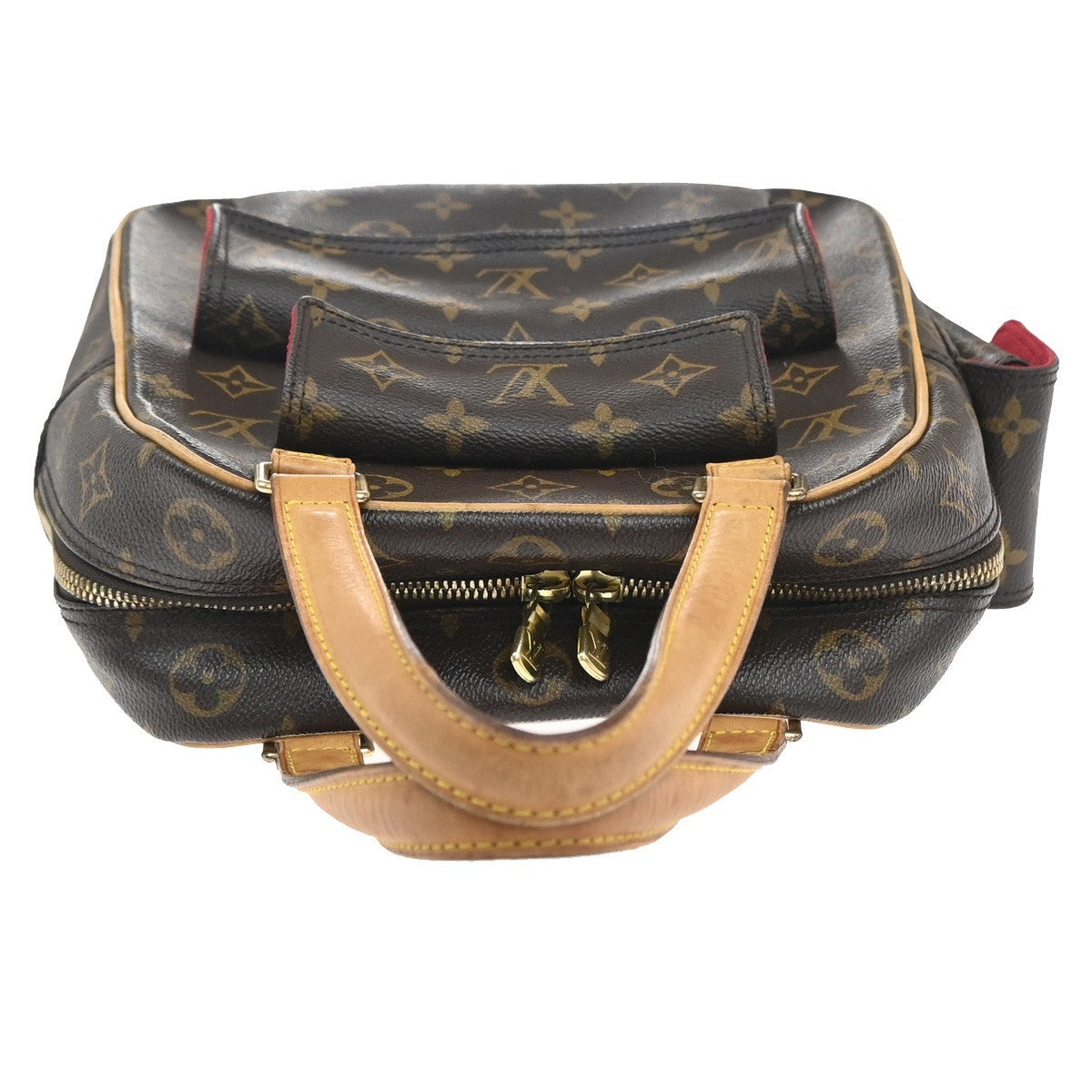 Louis Vuitton Excentri-Cite Handbag Monogram Canvas Brown Canvas Handbag