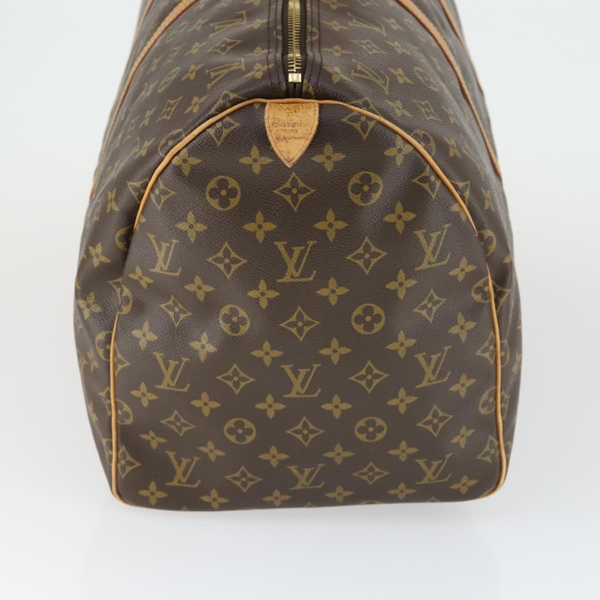 Louis Vuitton Keepall Bag Monogram Canvas Brown Canvas Travel Bag