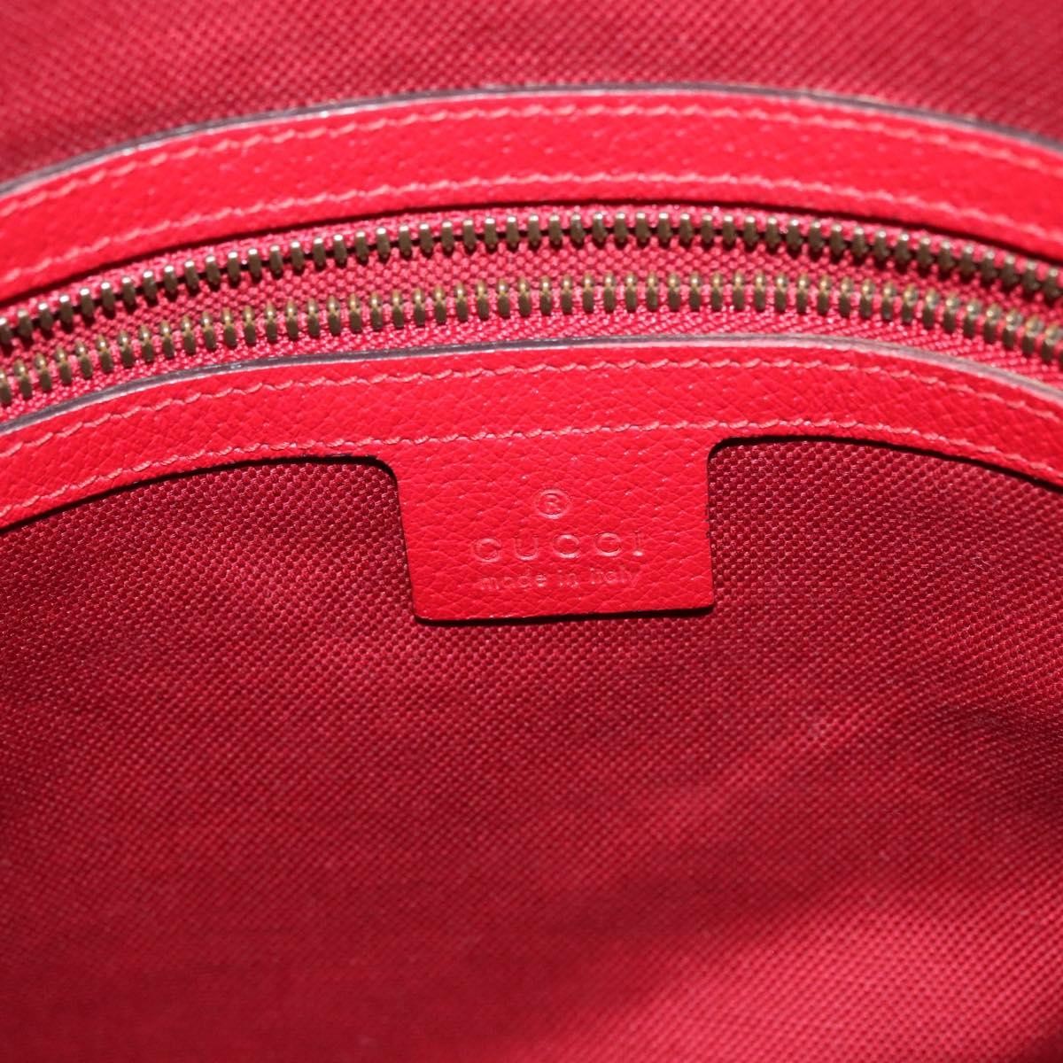 Gucci Logo Drawstring Backpack Striped Canvas Multicolour Canvas Backpack Bag (Pre-Owned)