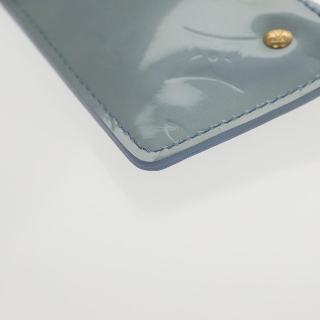 Louis Vuitton Pochette Clés Nm Monogram Vernis Patent Leather Purple Patent_Leather Wallets Accessory