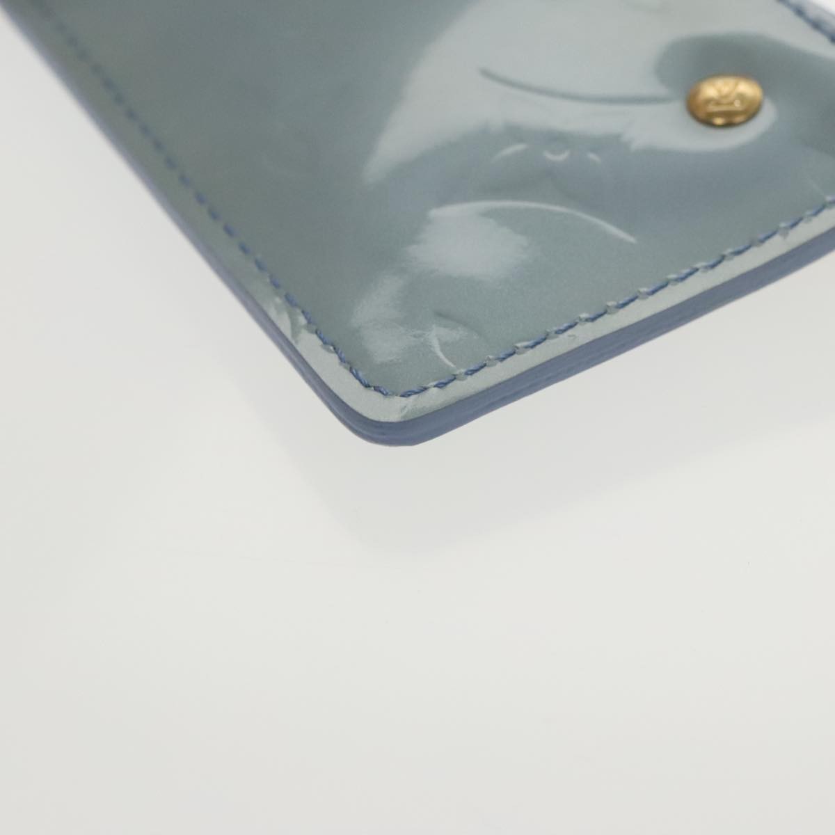 Louis Vuitton Pochette Clés Nm Monogram Vernis Patent Leather Purple Patent_Leather Wallets Accessory