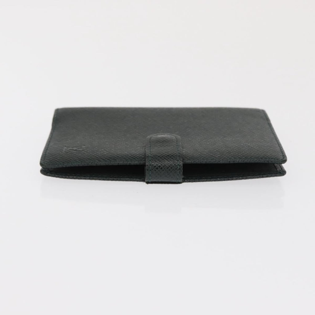 Louis Vuitton Agenda Cover Taiga Leather Green Leather Wallets Accessory