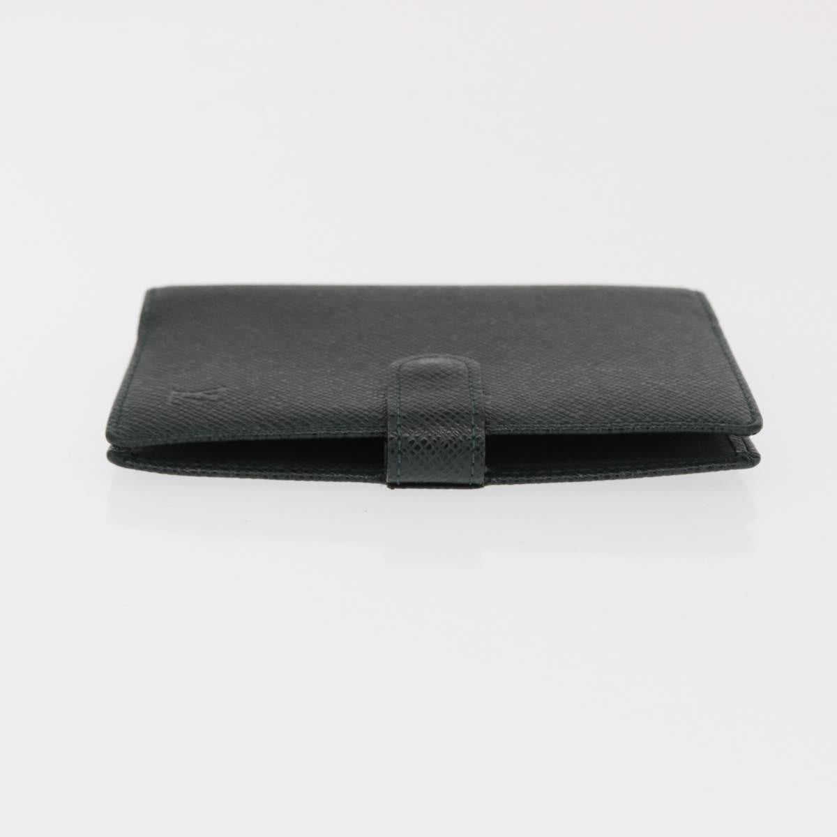 Louis Vuitton Agenda Cover Taiga Leather Green Leather Wallets Accessory
