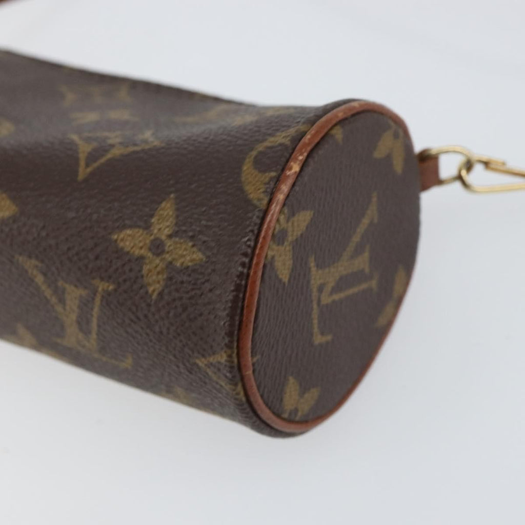 Louis Vuitton Papillon Pochette Monogram Canvas Brown Canvas Clutche & Pouche Bag