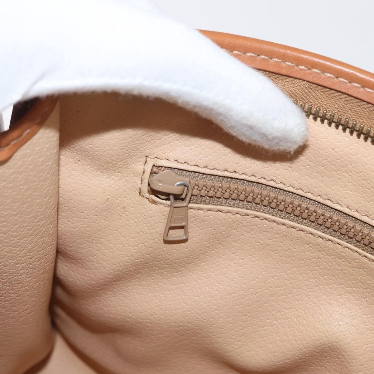 Celine Macadam Pochette Canvas And Leather Beige Canvas Clutche & Pouche Bag