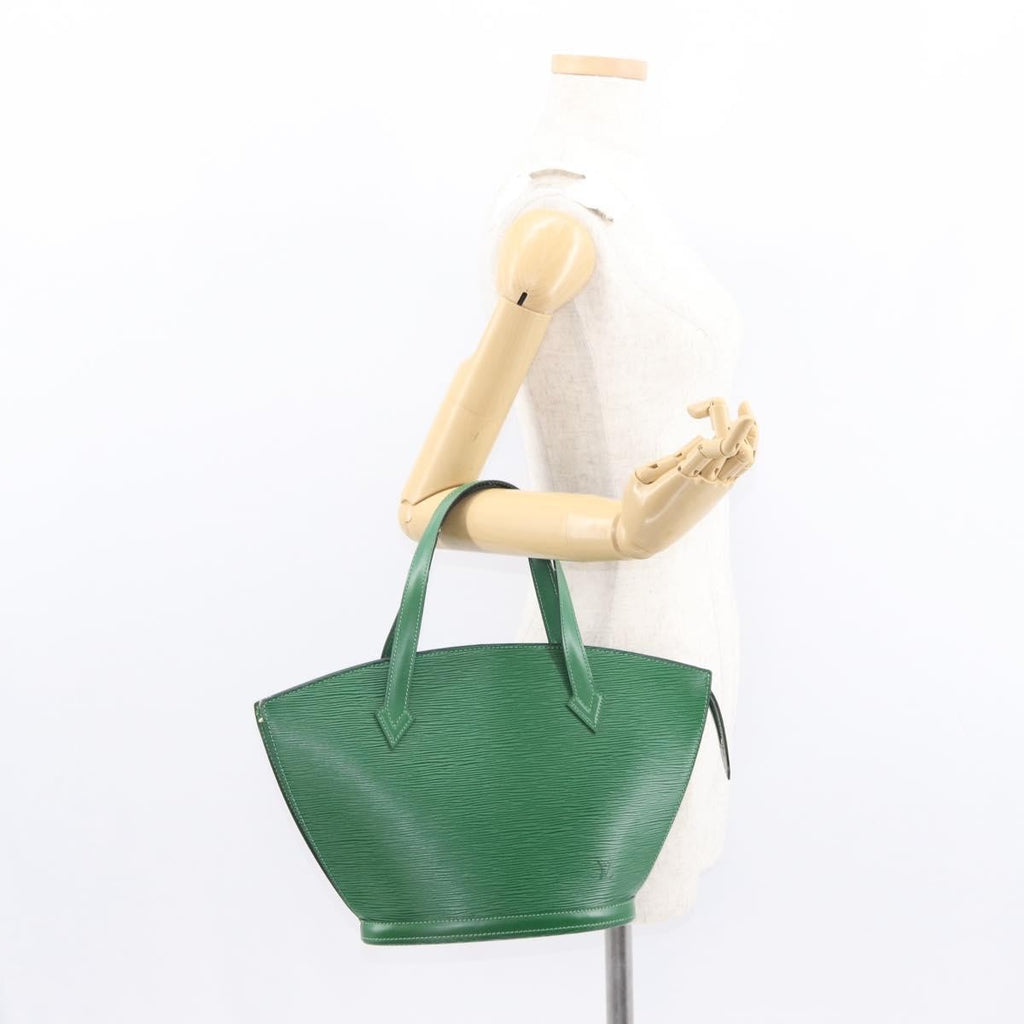 Louis Vuitton Saint Jacques Handbag Epi Leather Green Epi Leather Handbag
