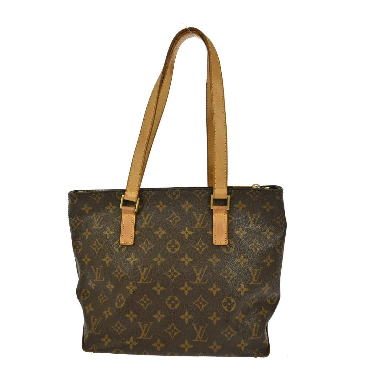 Louis Vuitton Cabas Piano Monogram Canvas Brown Canvas Tote Bag