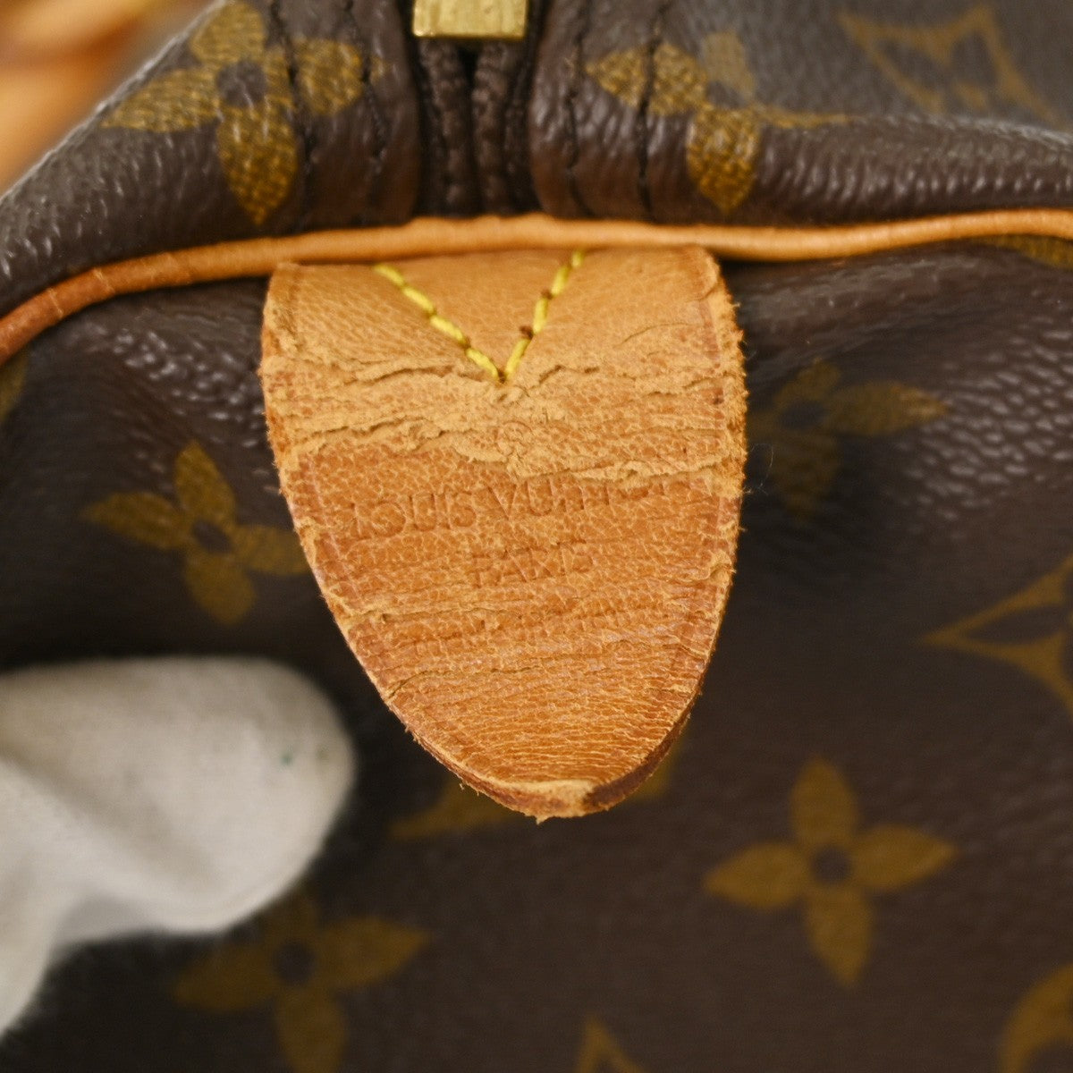 Louis Vuitton Keepall Bag Monogram Canvas Brown Canvas Travel Bag