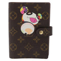 Louis Vuitton Agenda Cover Monogram Panda Brown Canvas Wallets Accessory