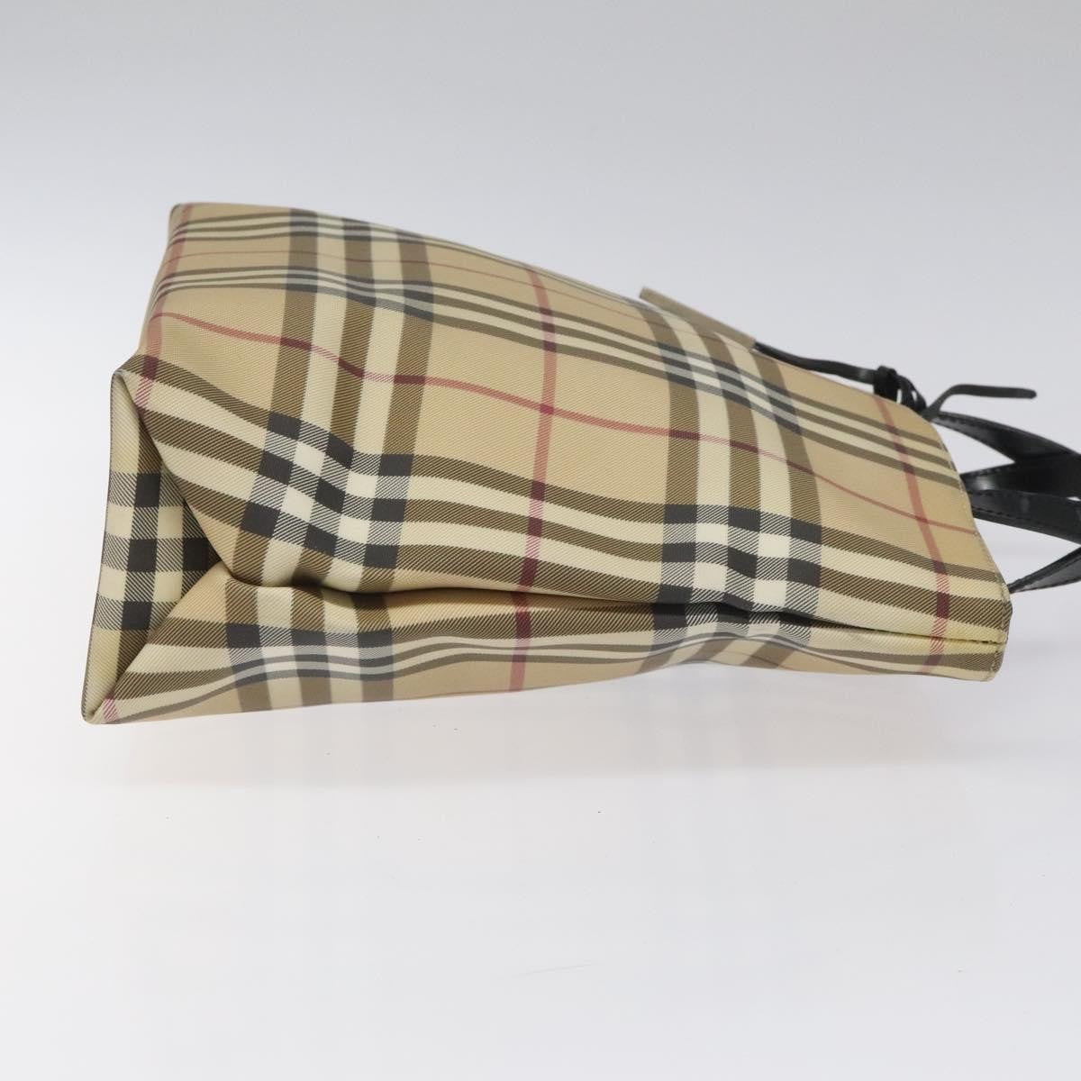 Burberry Nova Check Handbag Nova Check Canvas Beige Canvas Handbag