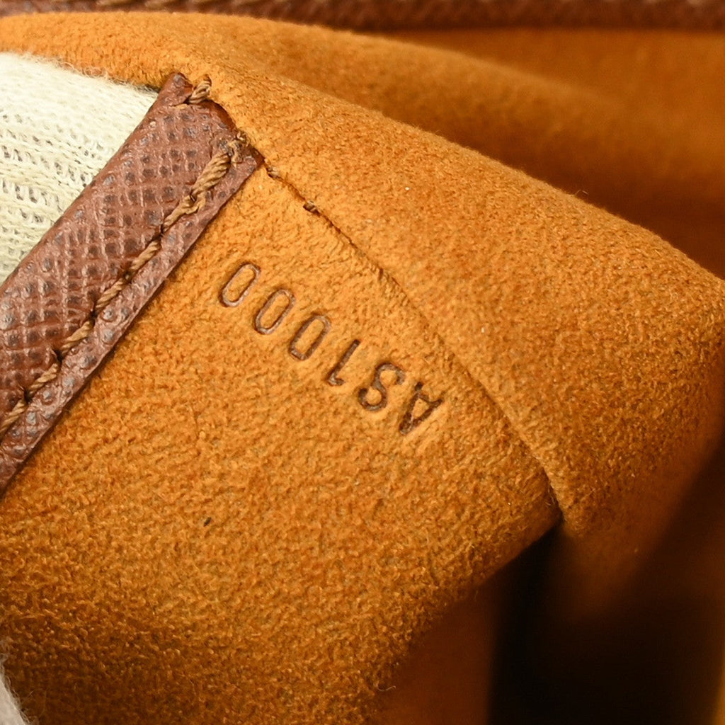 Louis Vuitton Musette Salsa Handbag Monogram Canvas Brown Canvas Shoulder Bag