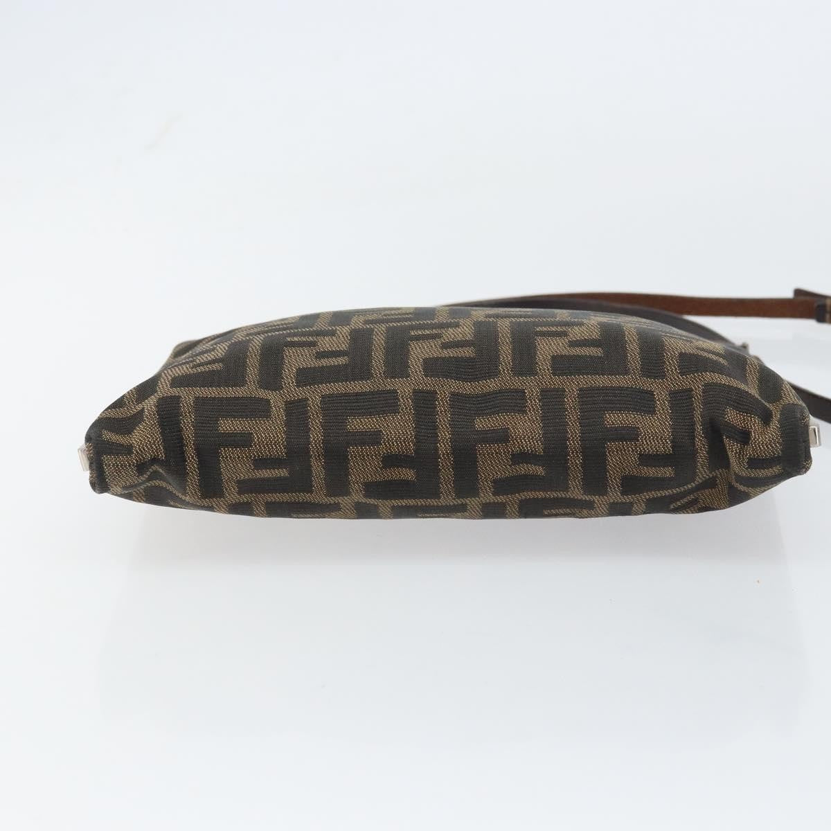 Fendi Vintage Shoulderbag Canvas Brown Canvas Shoulder Bag Bag
