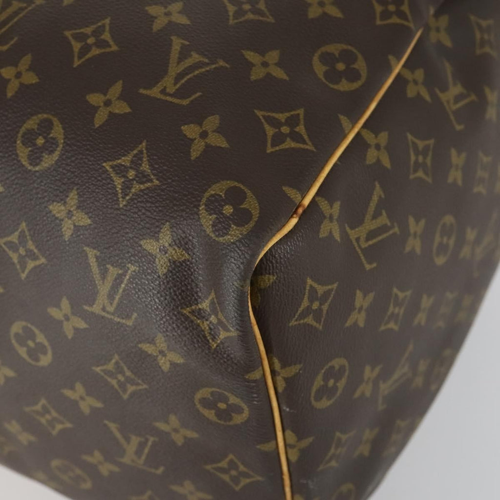 Louis Vuitton Keepall Bag Monogram Canvas Brown Canvas Travel Bag