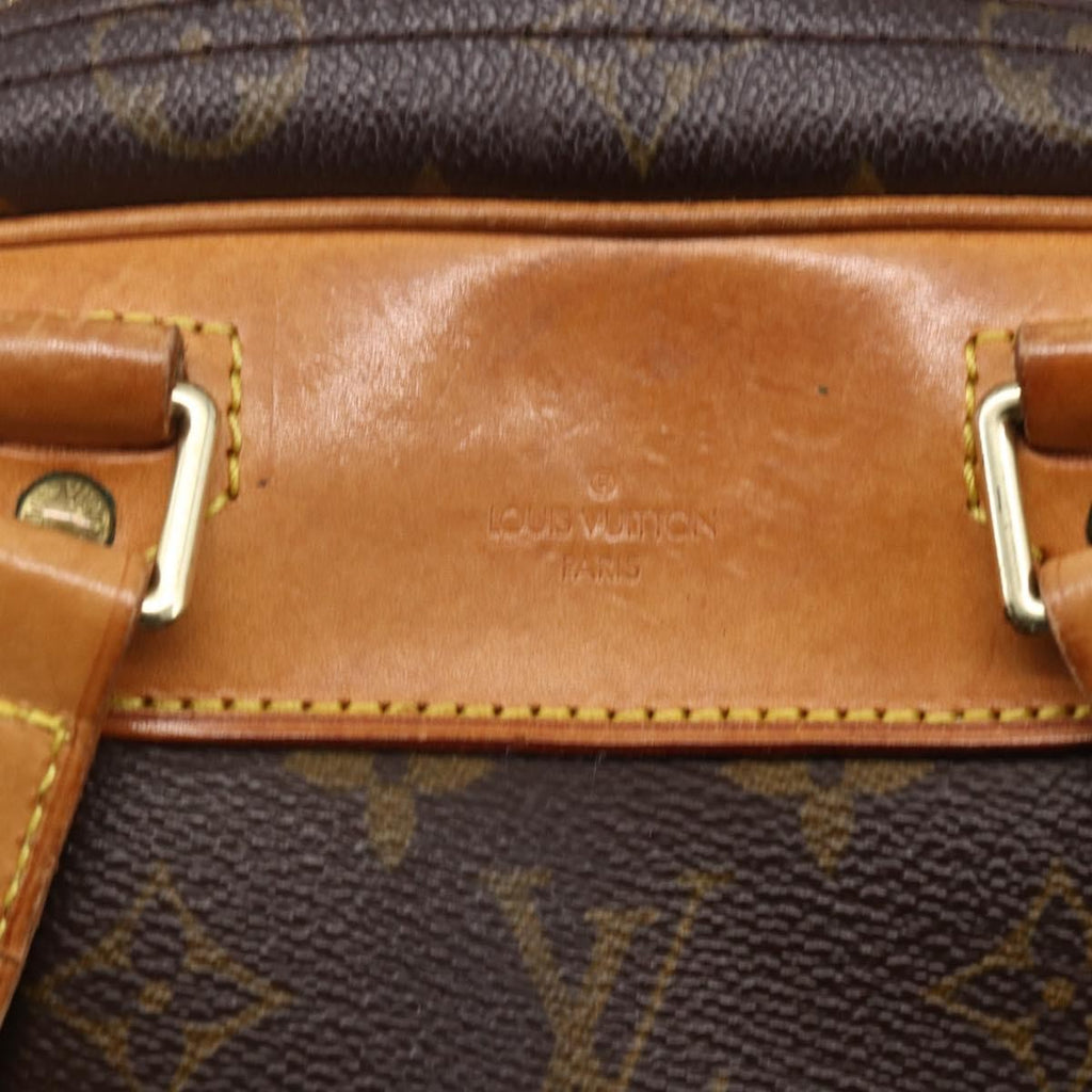 Louis Vuitton Excursion Handbag Monogram Canvas Brown Canvas Handbag