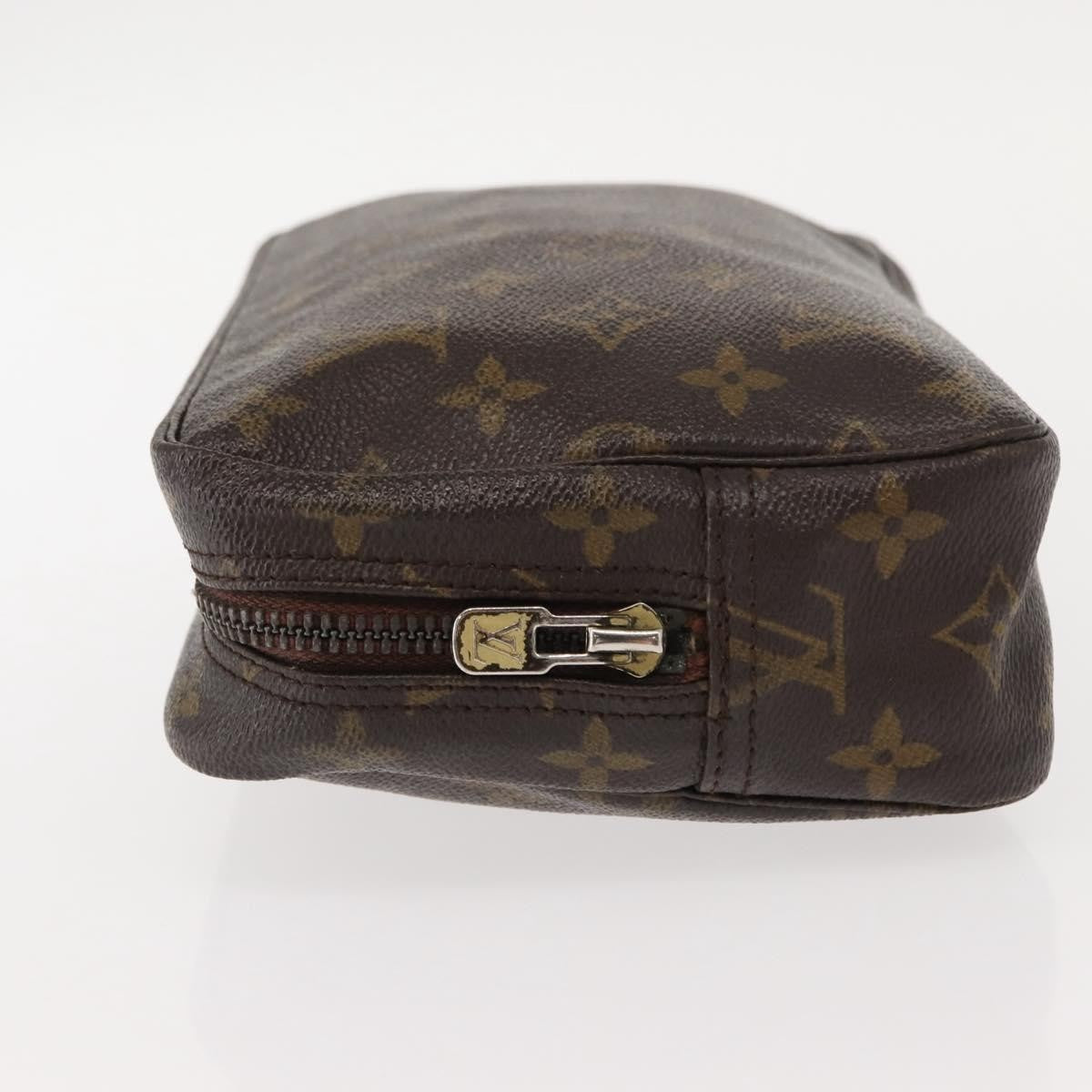 Louis Vuitton Trousse Toilette Monogram Canvas Brown Canvas Clutche & Pouche Bag