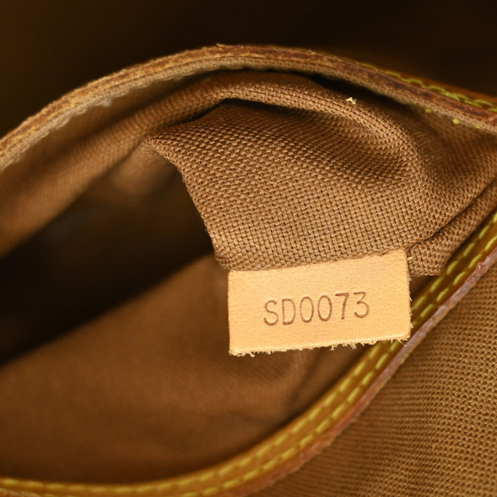 Louis Vuitton Alma Handbag Monogram Canvas Brown Canvas Handbag