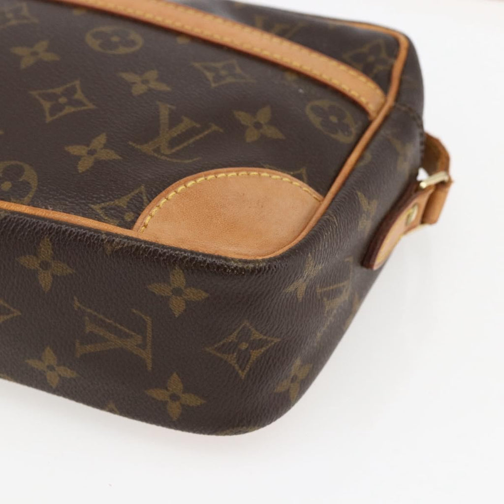 Louis Vuitton Trocadero Handbag Monogram Canvas Brown Canvas Shoulder Bag