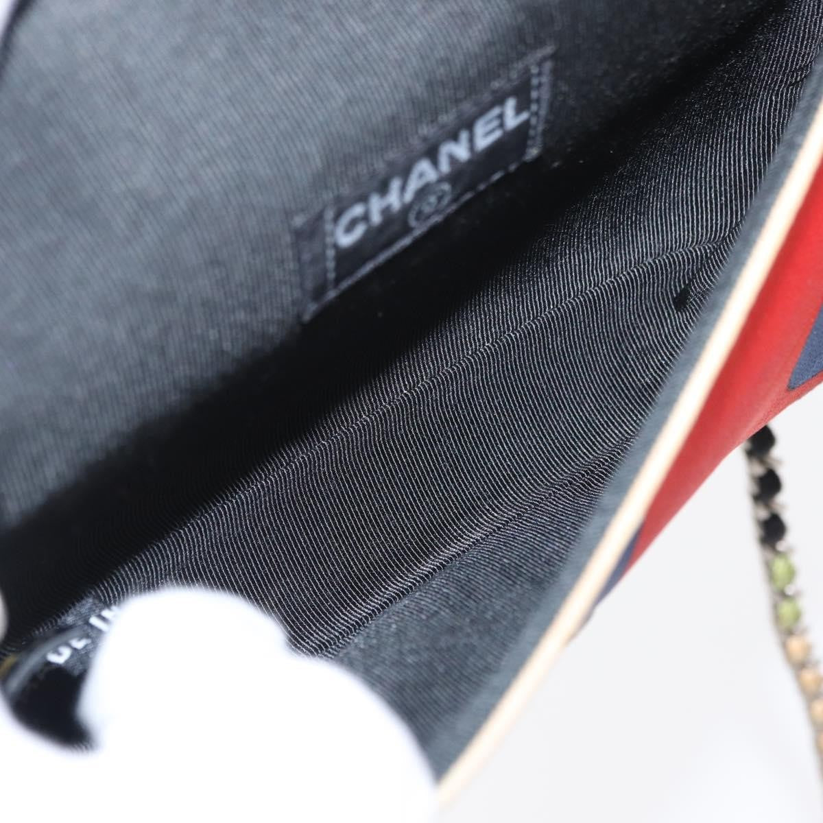 Chanel Vintage Flap Bag Multicolor Canvas Multicolour Canvas Shoulder Bag Bag