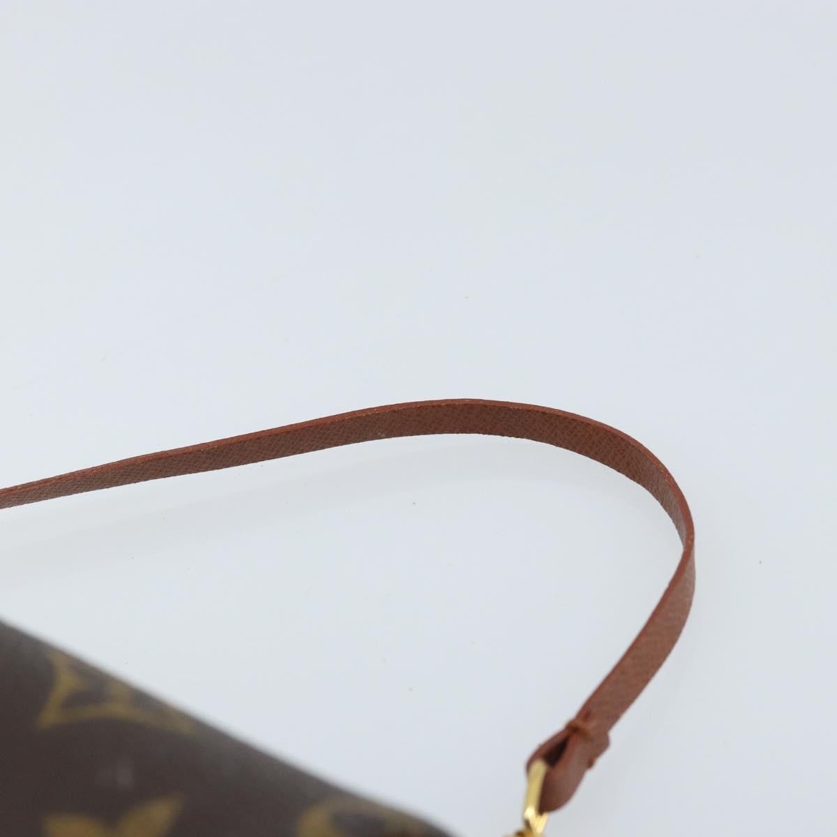 Louis Vuitton Papillon Pochette Monogram Canvas Brown Canvas Clutche & Pouche Bag