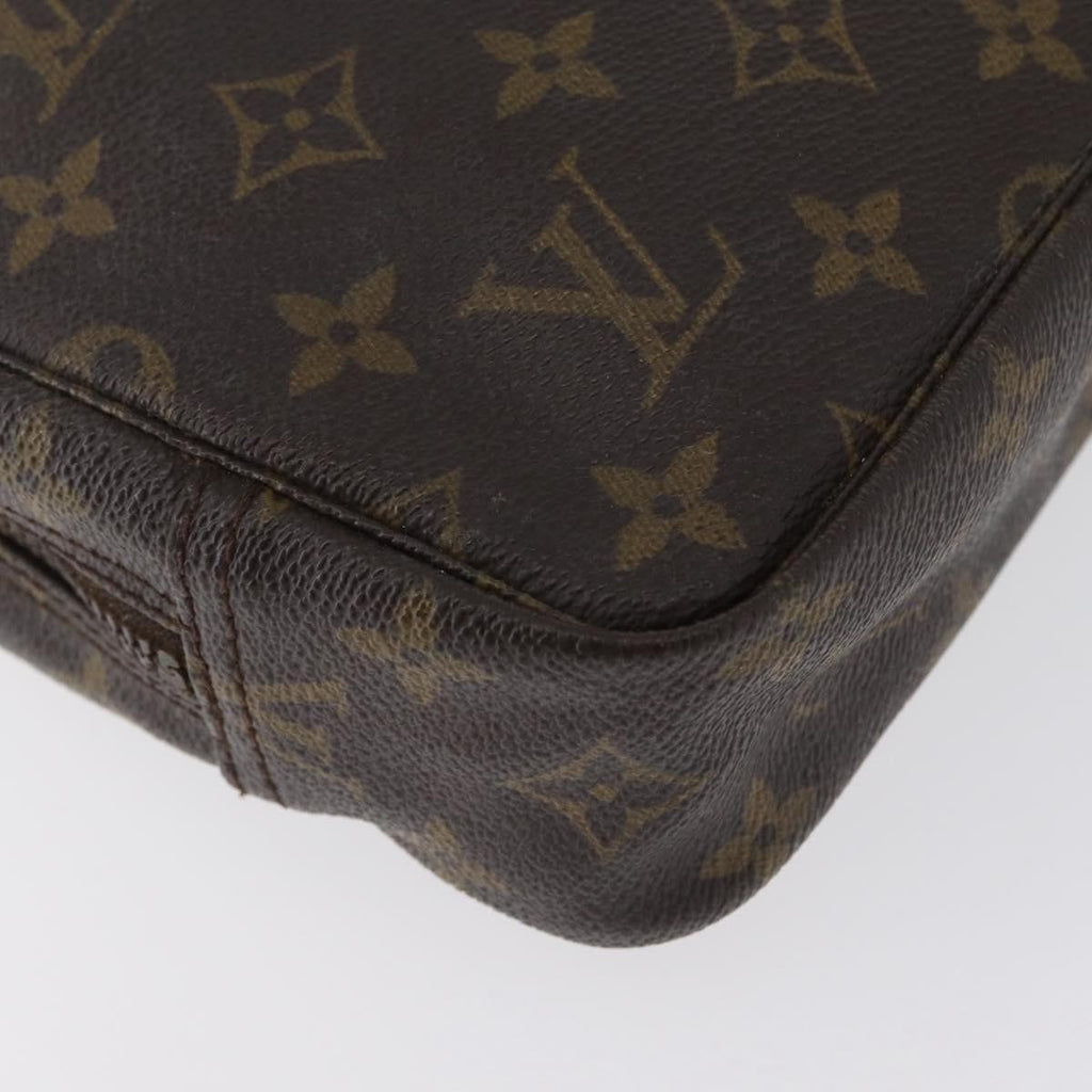 Louis Vuitton Trousse Toilette Monogram Canvas Brown Canvas Clutche & Pouche Bag