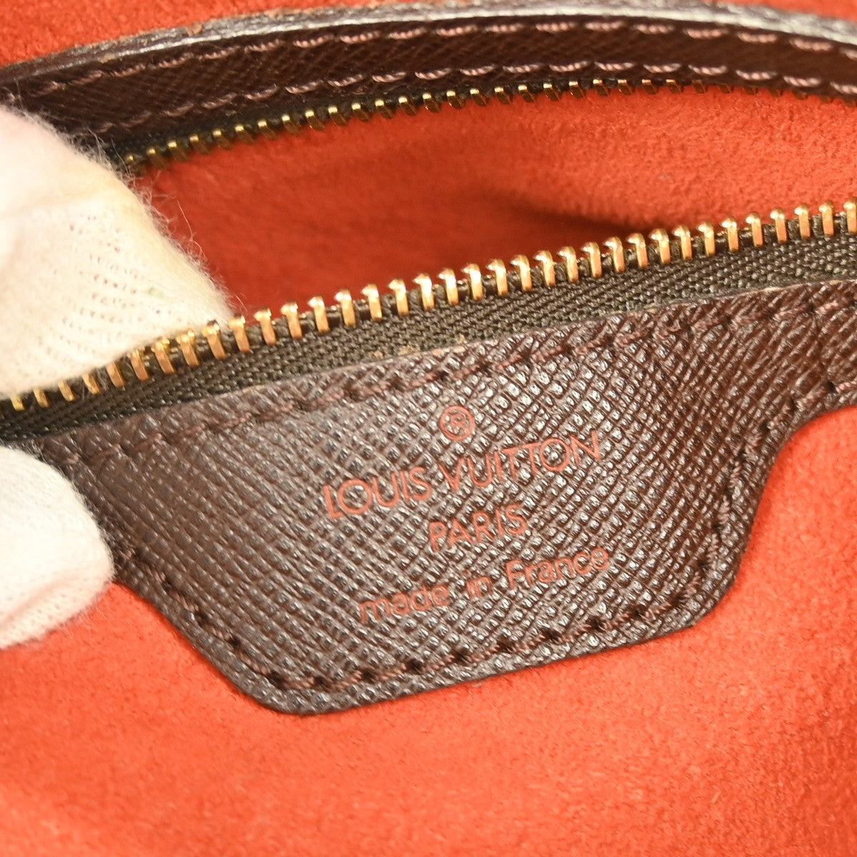 Louis Vuitton Marais Bucket Bag Damier Brown Canvas Tote Bag