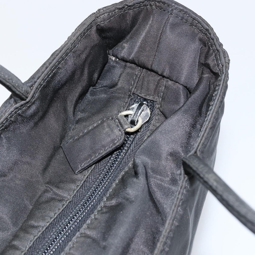 Prada Vintage Tote Tessuto Black Nylon Tote Bag Bag