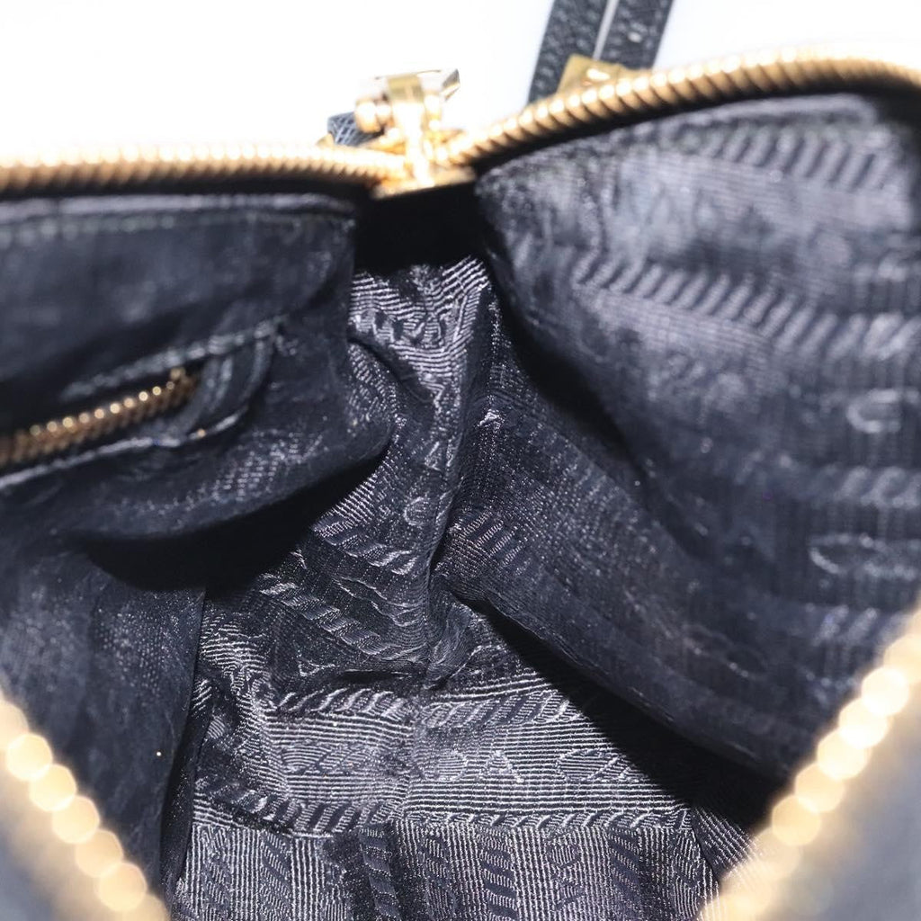 Prada Vintage Pouch Tessuto Gold Nylon Clutche & Pouche Bag