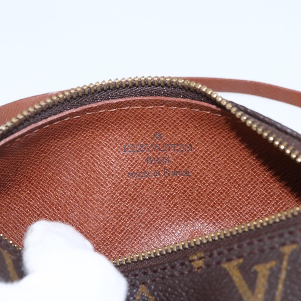 Louis Vuitton Papillon Pochette Monogram Canvas Brown Canvas Clutche & Pouche Bag