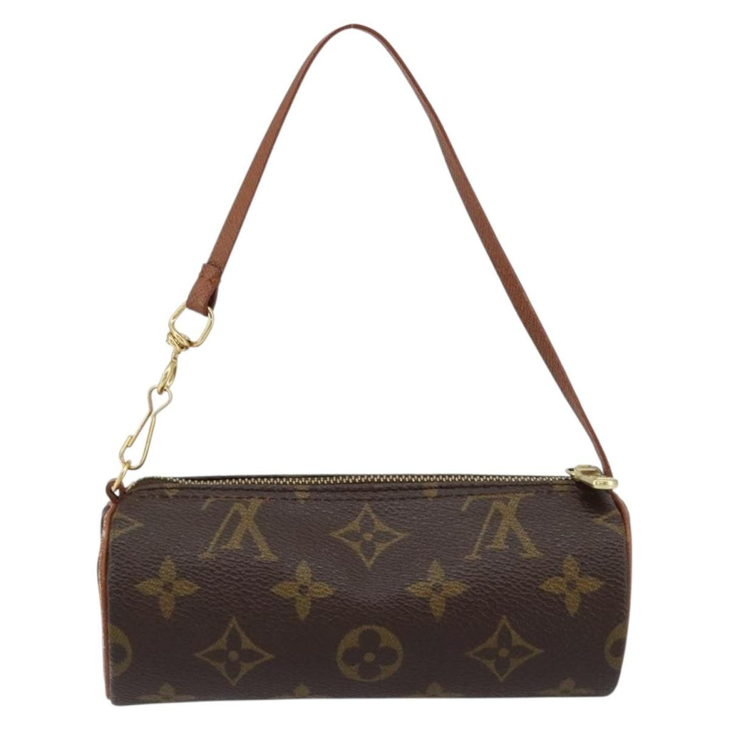 Louis Vuitton Papillon Pochette Monogram Canvas Brown Canvas Clutche & Pouche Bag