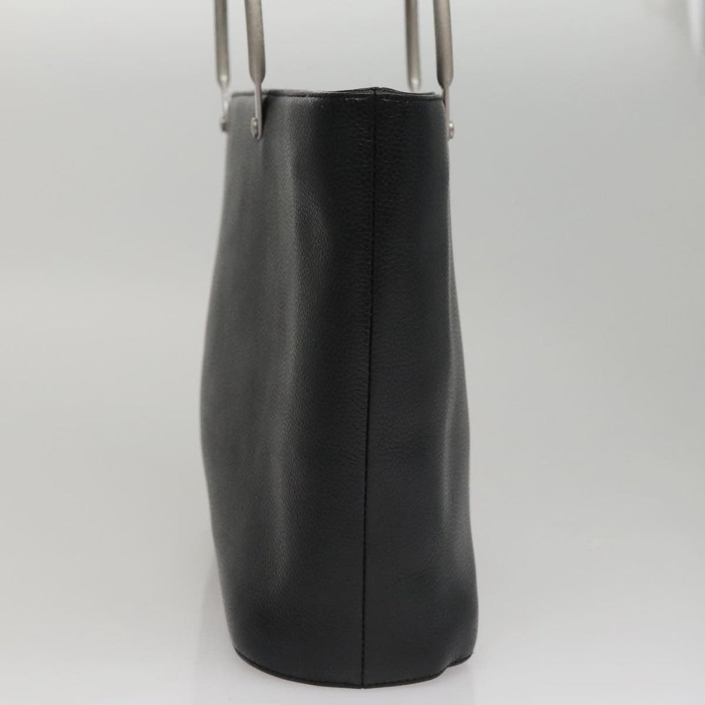 Chanel Vintage Tote Leather Black Leather Tote Bag Bag