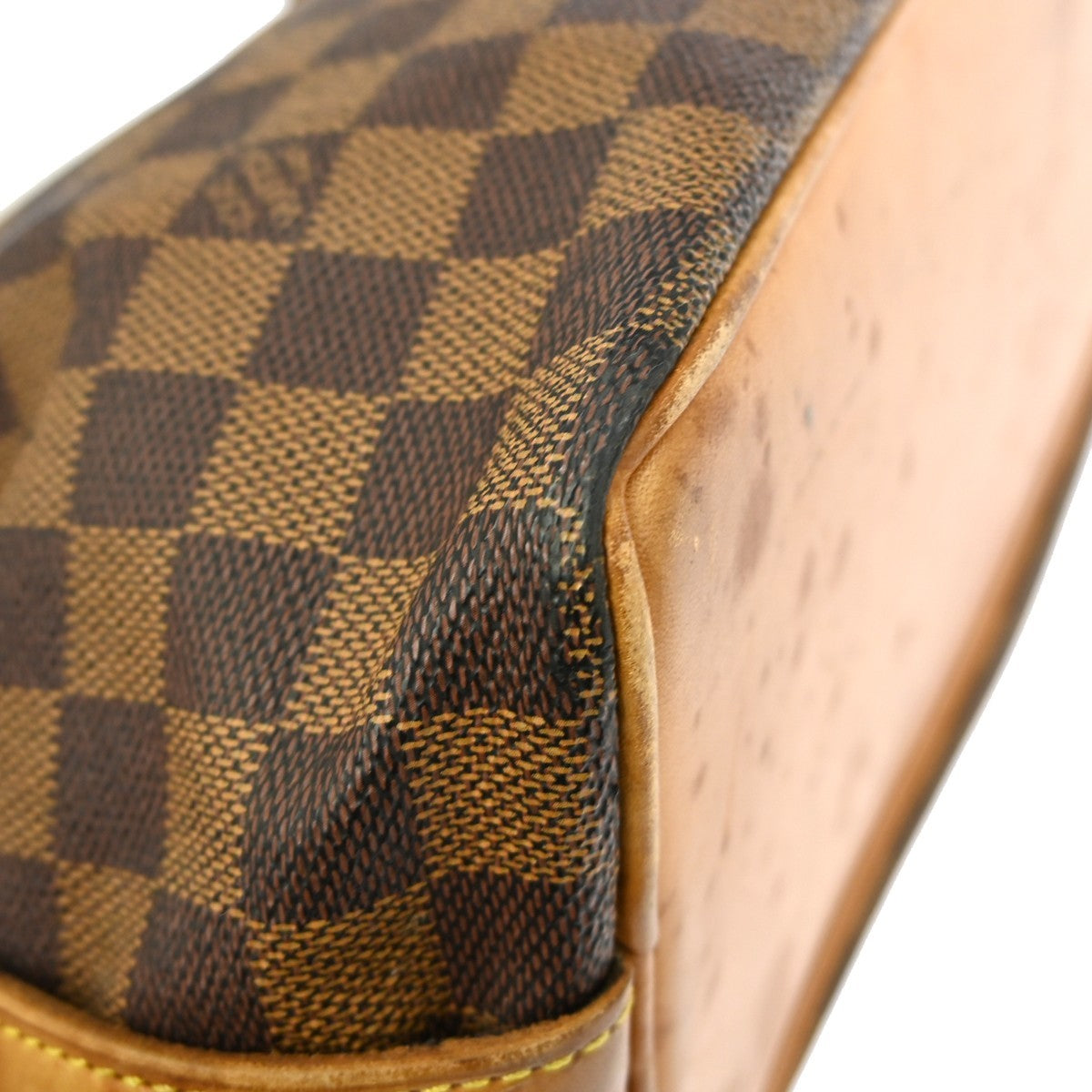 Louis Vuitton Chelsea Handbag Centenaire Damier Brown Canvas Tote Bag