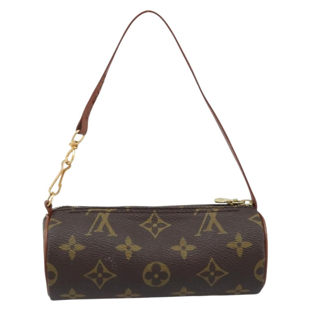 Louis Vuitton Papillon Pochette Monogram Canvas Brown Canvas Clutche & Pouche Bag