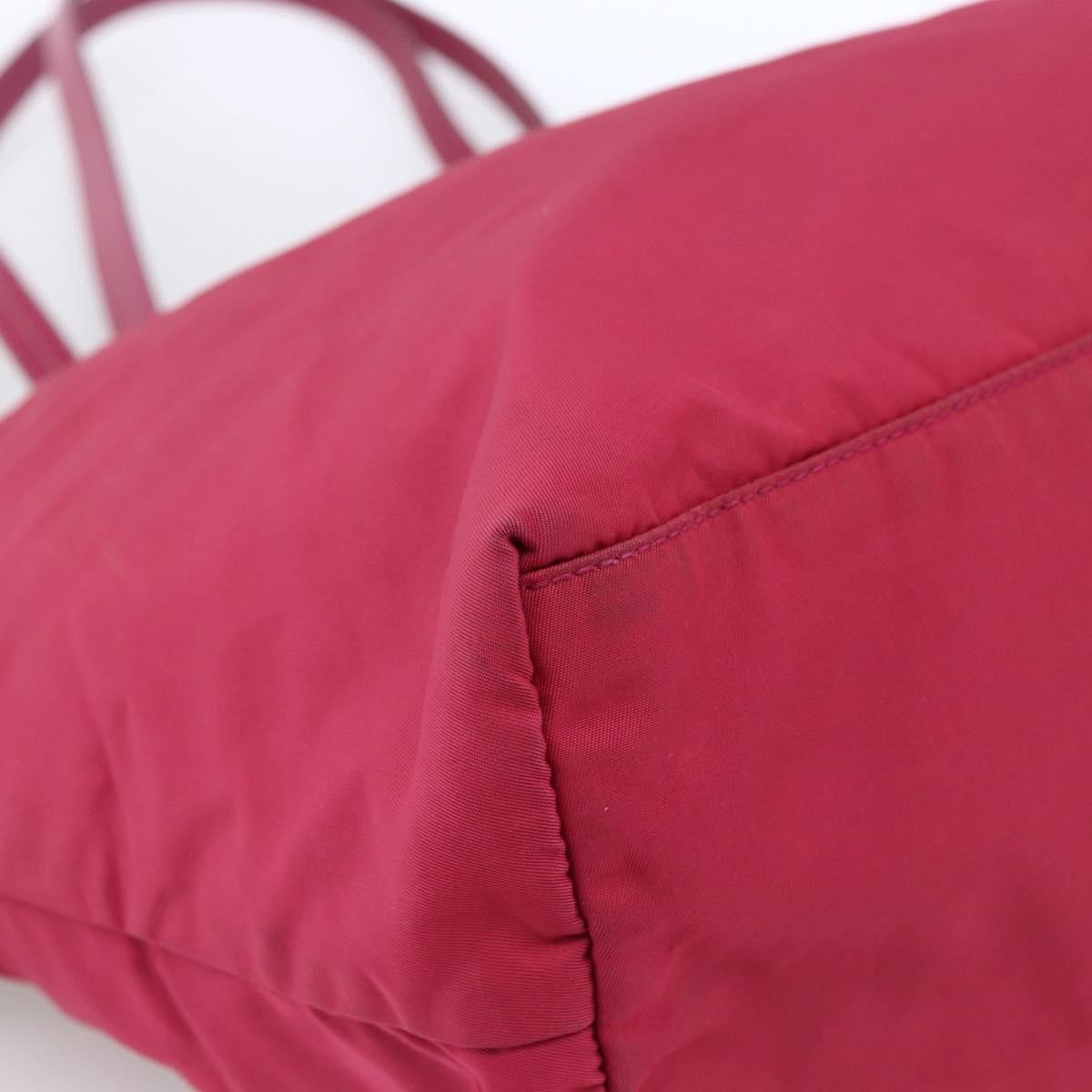 Prada Vintage Tote Tessuto Pink Nylon Tote Bag Bag