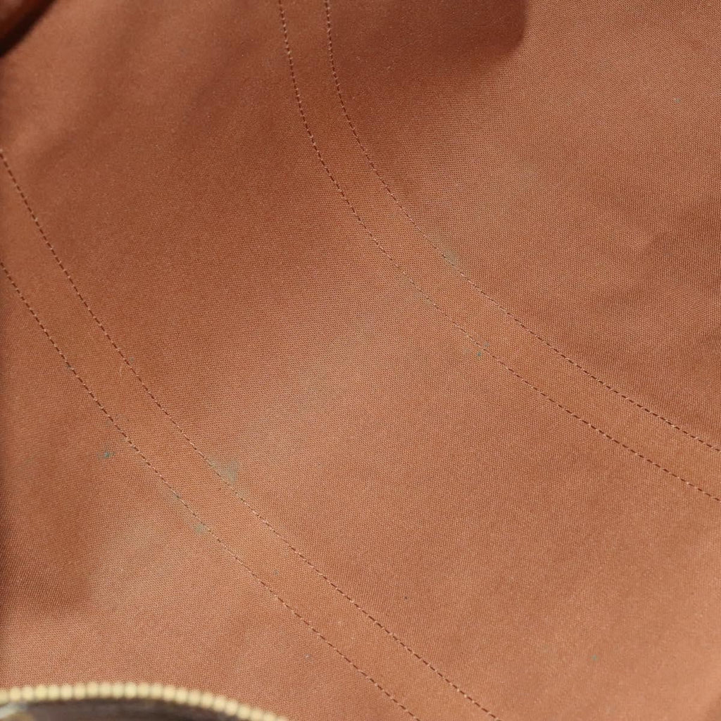 Louis Vuitton Keepall Bag Monogram Canvas Brown Canvas Travel Bag