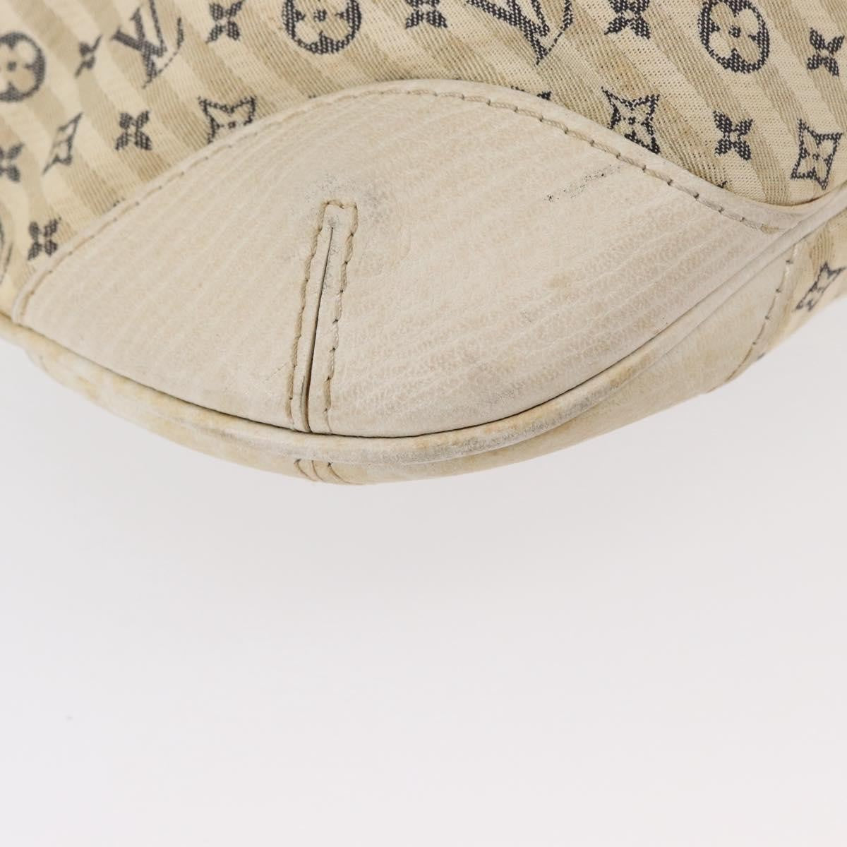 Louis Vuitton Marina Handbag Mini Lin Croisette Beige Canvas Handbag