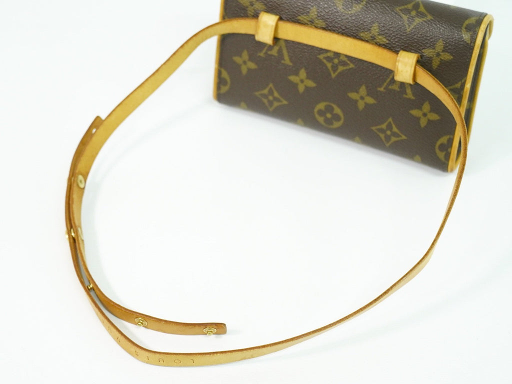Louis Vuitton Florentine Waist Bag Monogram Canvas Brown Canvas Shoulder Bag