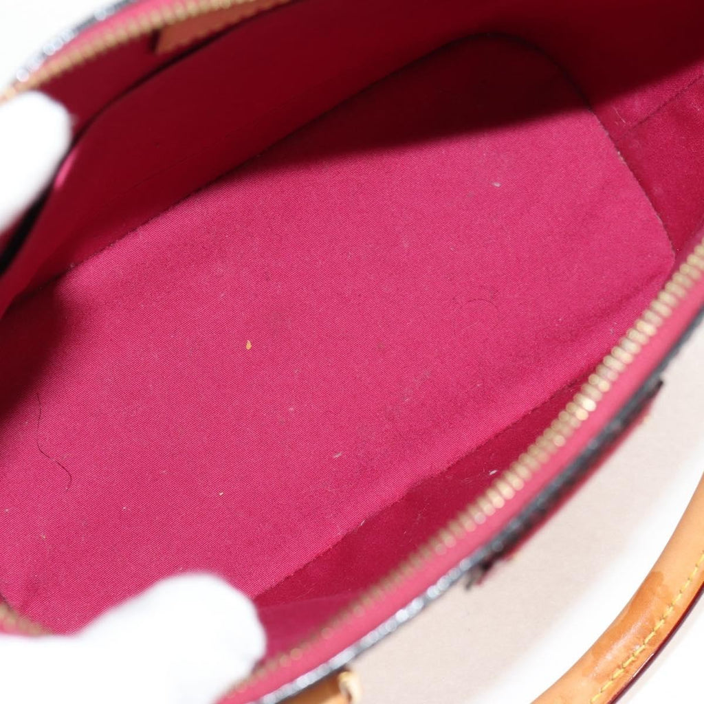 Louis Vuitton Montebello Handbag Monogram Vernis Pink Patent_Leather Handbag