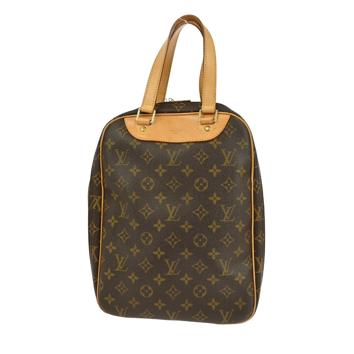 Louis Vuitton Excursion Handbag Monogram Canvas Brown Canvas Handbag