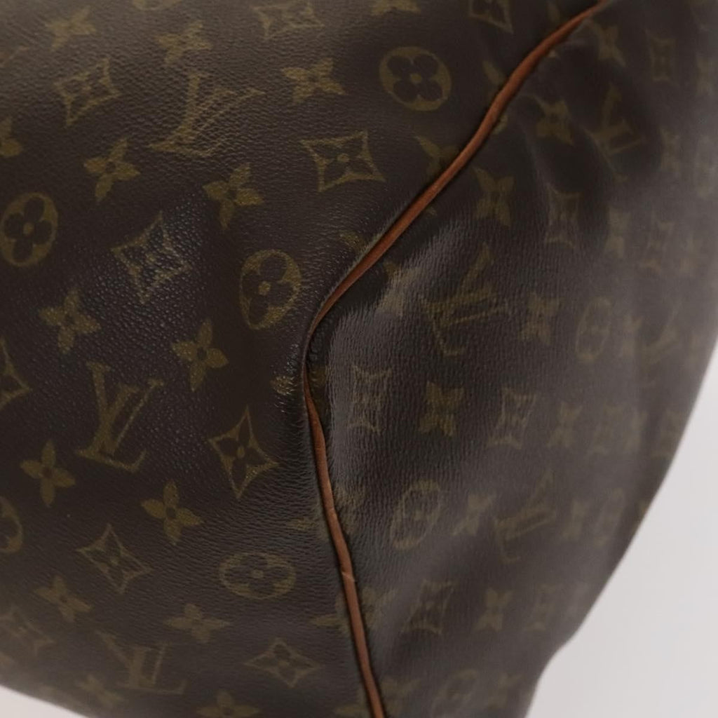 Louis Vuitton Keepall Bag Monogram Canvas Brown Canvas Travel Bag