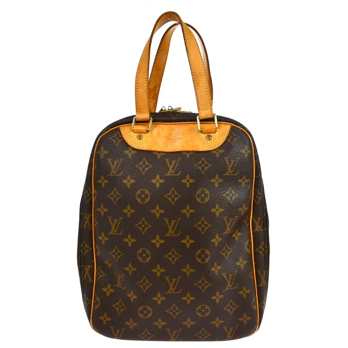 Louis Vuitton Excursion Handbag Monogram Canvas Brown Canvas Handbag