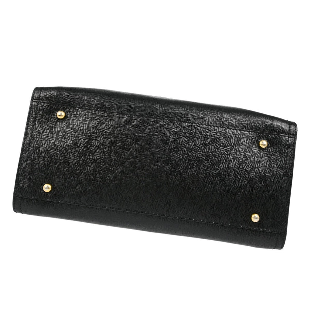 Chanel Deauville Tote Studded Caviar Black Leather Tote Bag Bag