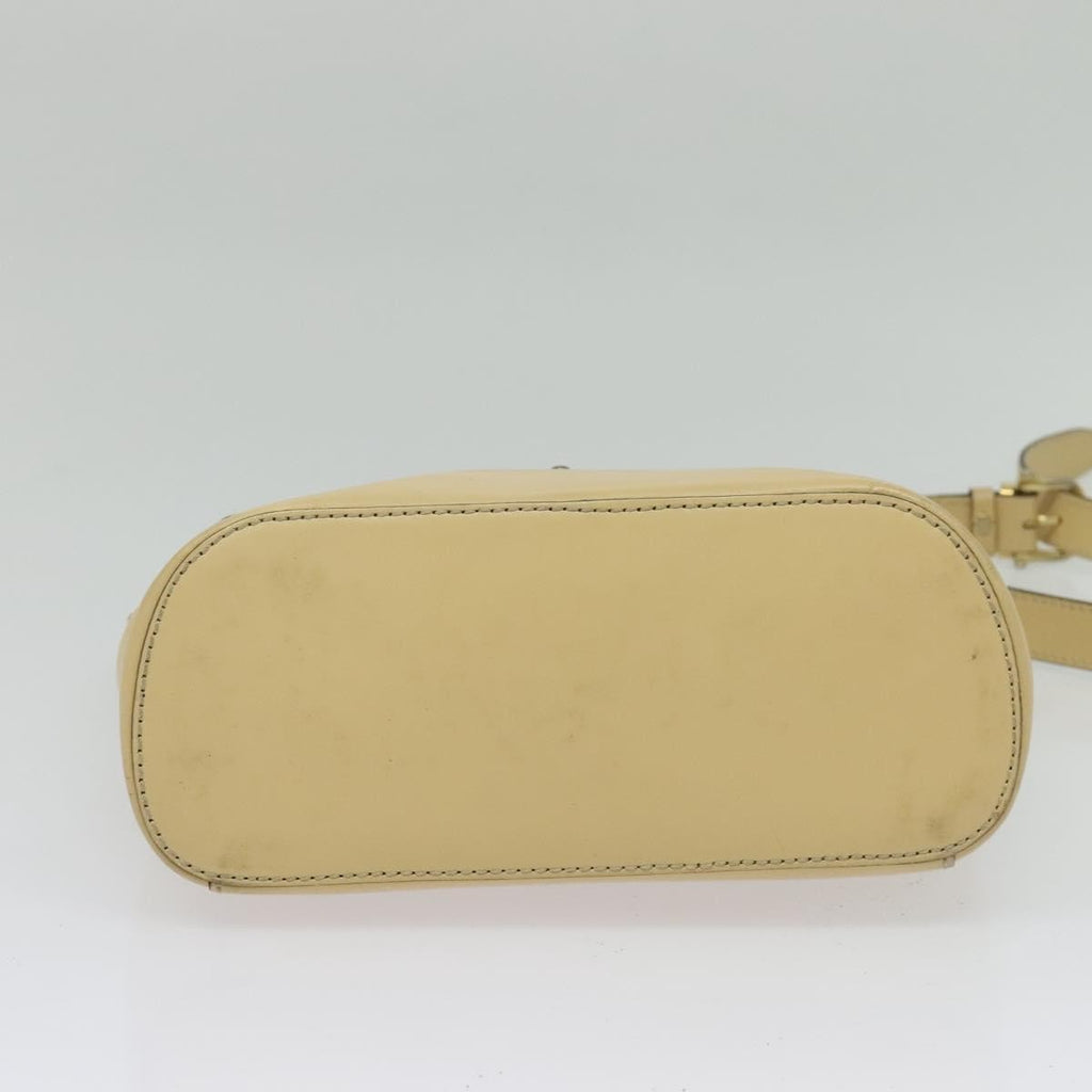 Celine Shoulder Bag Leather Beige Leather Bag