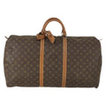Louis Vuitton Keepall Bag Monogram Canvas Brown Canvas Travel Bag