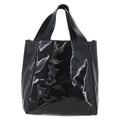 Prada Vintage Handbag Patent Leather Black Patent_Leather Handbag