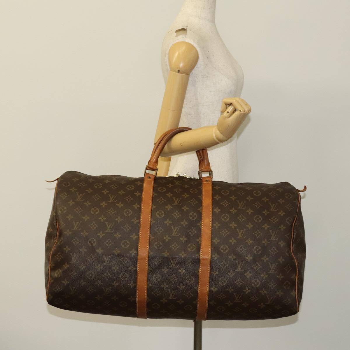 Louis Vuitton Keepall Bag Monogram Canvas Multicolour Canvas Travel Bag