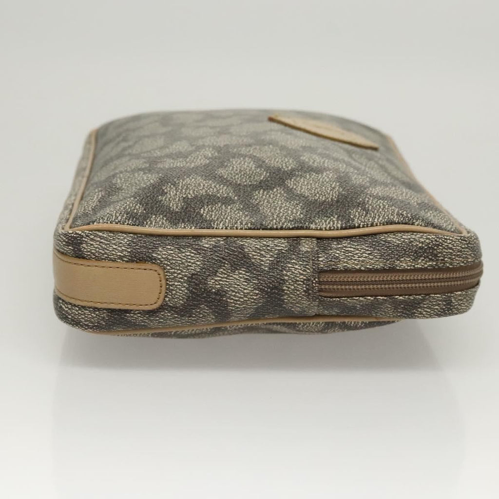 Saint Laurent Vintage Clutch Pvc Gray Pvc Clutche & Pouche Bag (Pre-Owned)